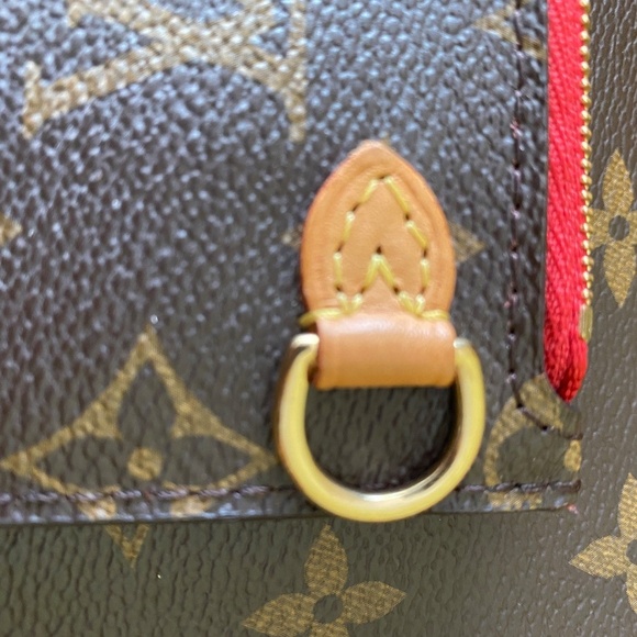 LOUIS VUITTON MONOGRAM NEVERFULL CLUTCH POUCH AUTHENTICATION * EXCELLENT - Picture 13 of 16